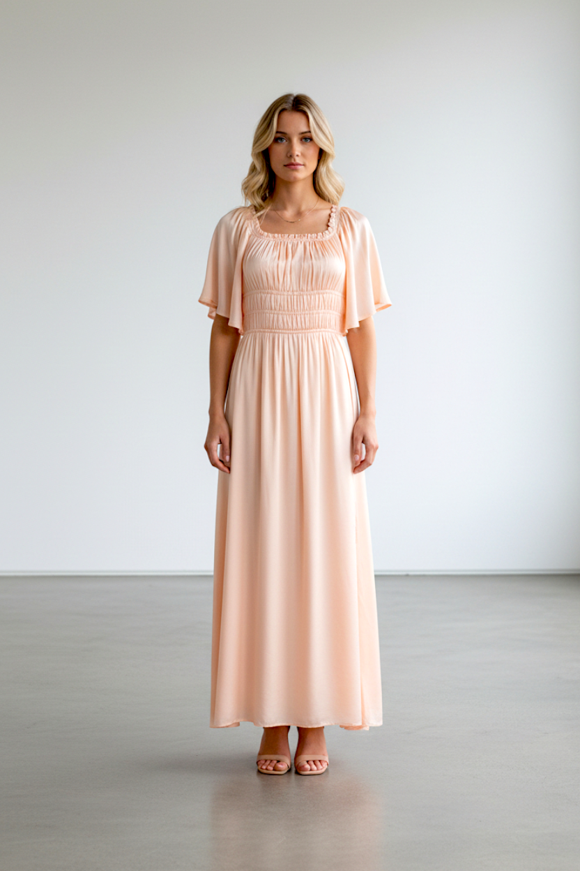 BRDR Celina Solid Dress Dress