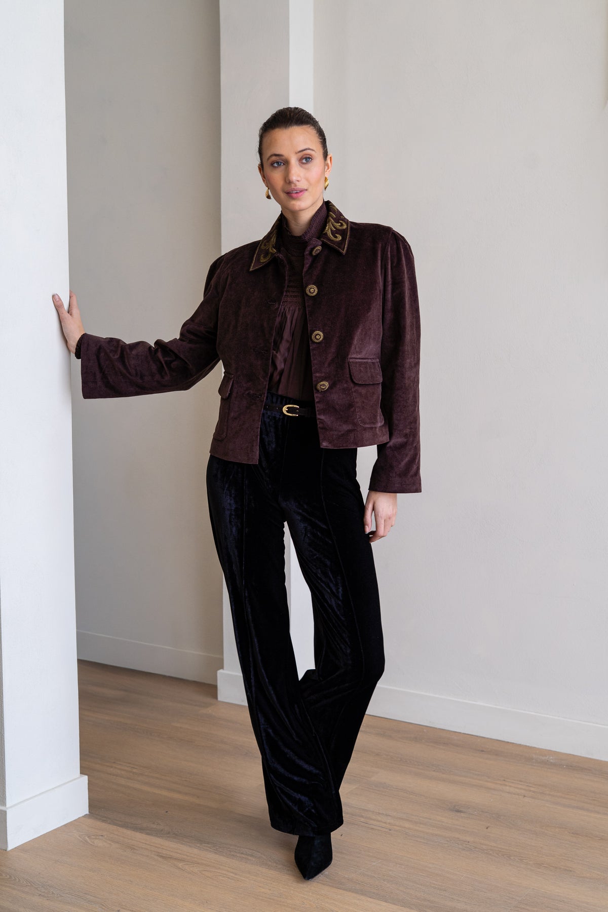 BRDR Clove Velvet Jacket Jacket