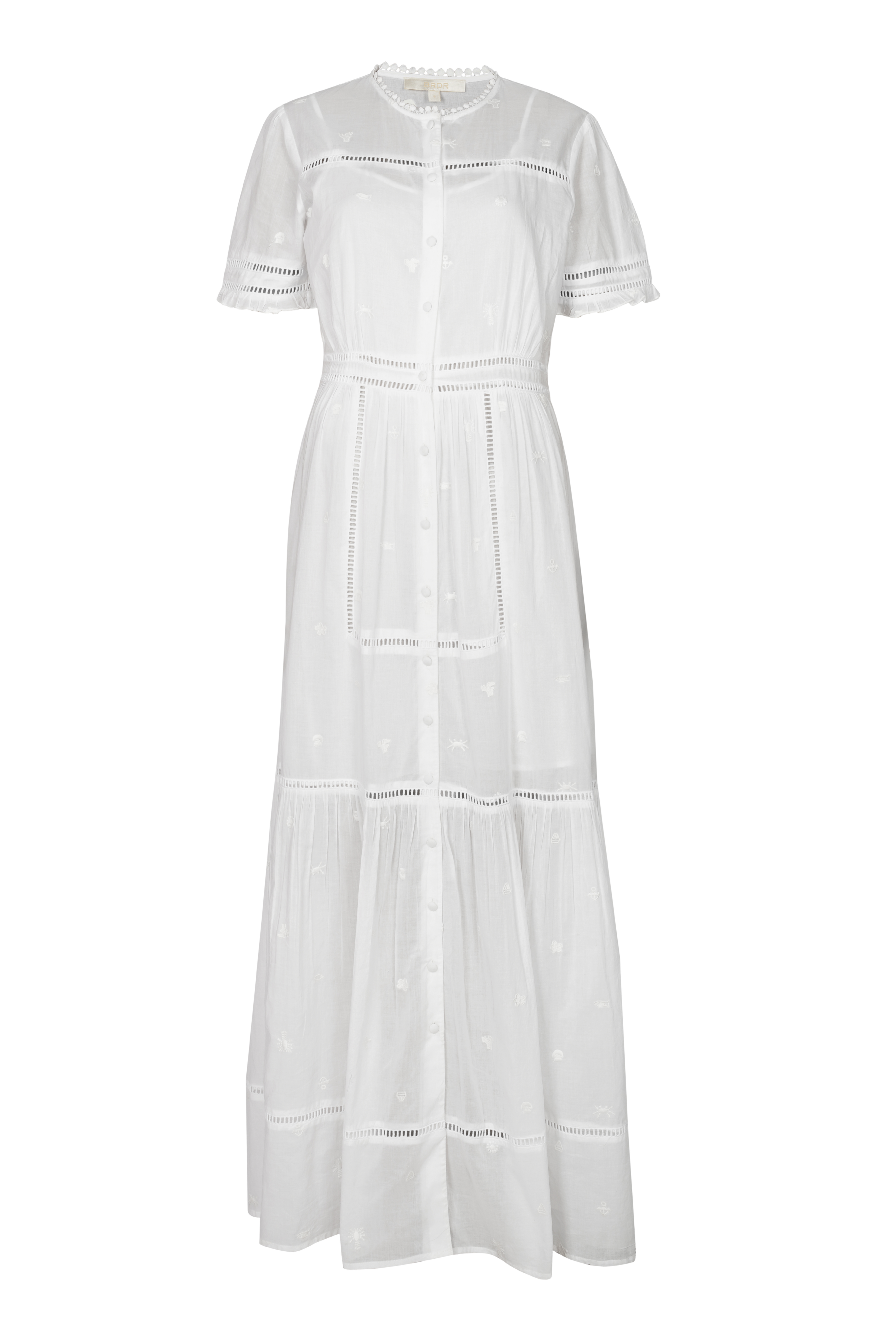 BRDR Day Ditsy Embroidery Dress Dress