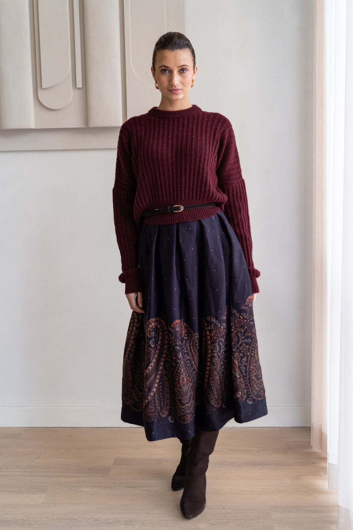 BRDR Lorella Midnight Skirt Skirt