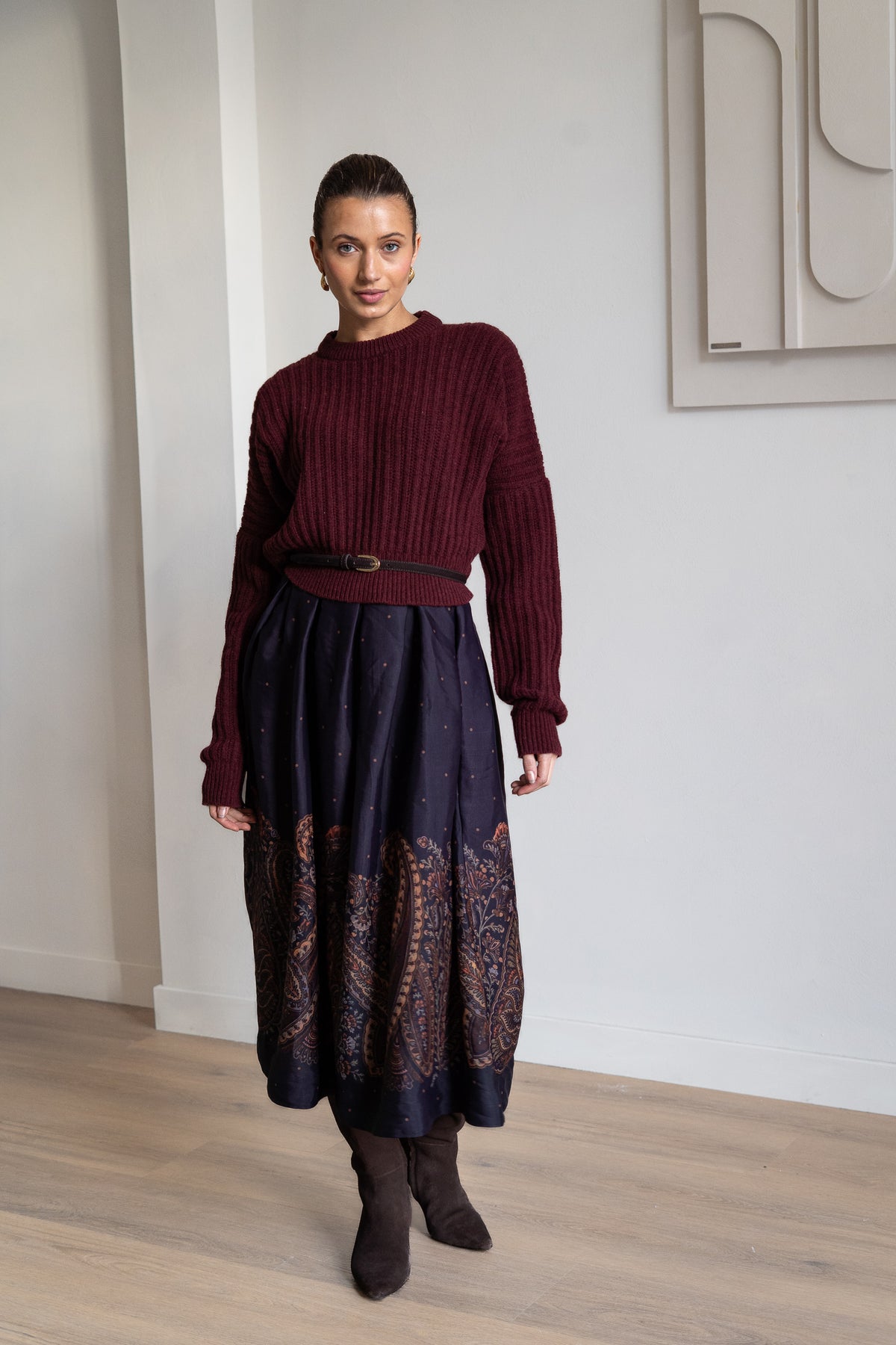 BRDR Lorella Midnight Skirt Skirt