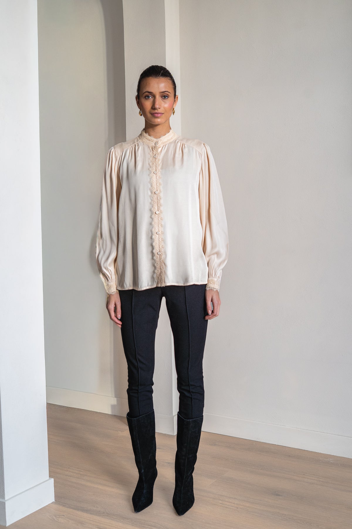 BRDR Mariella Lace Blouse Blouse