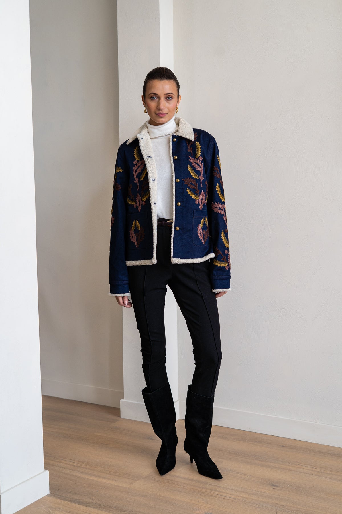 BRDR Row Denim Jacket Jacket