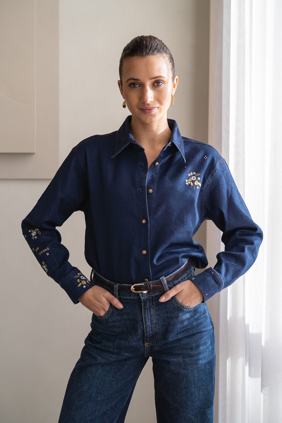 BRDR Vinea Denim Shirt Shirt