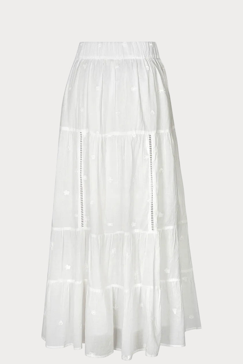 Day Ditsy Embroidery Skirt