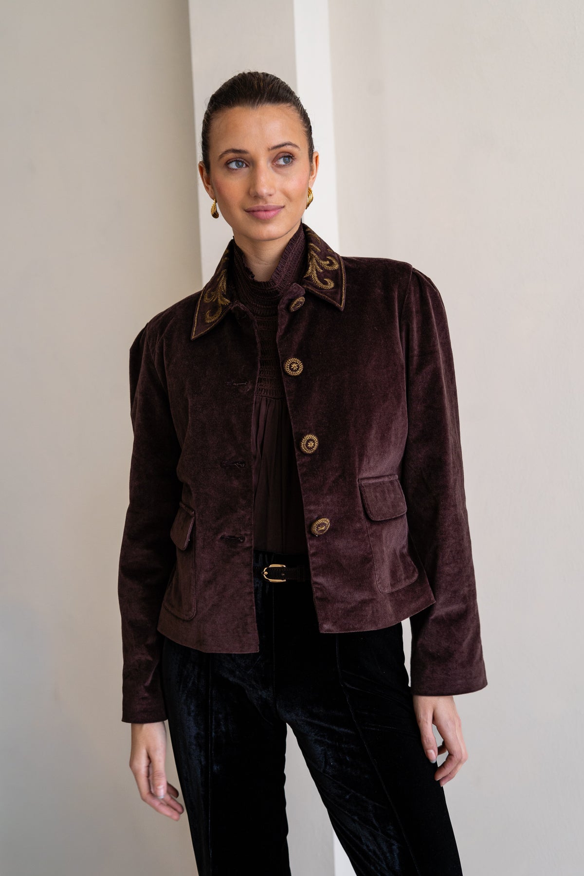 BRDR Clove Velvet Jacket Jacket