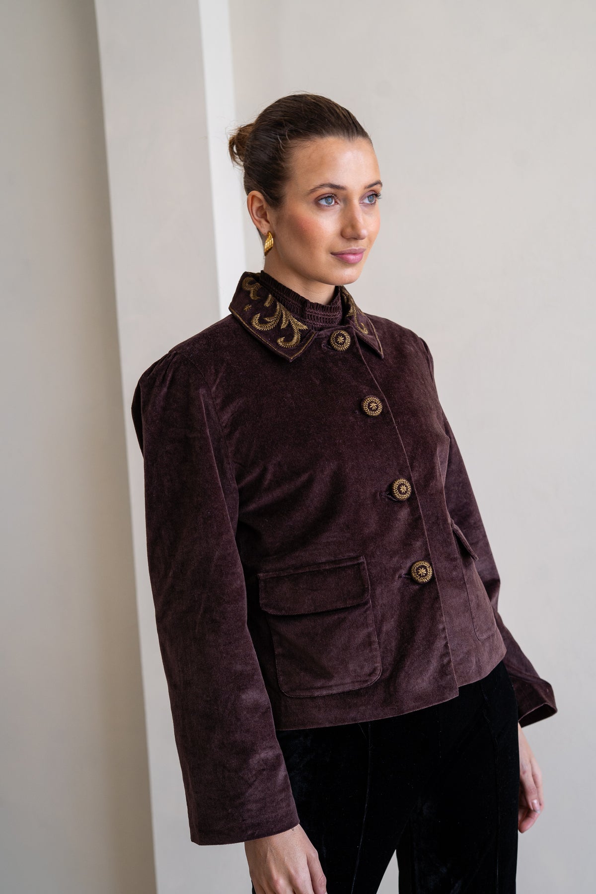 BRDR Clove Velvet Jacket Jacket