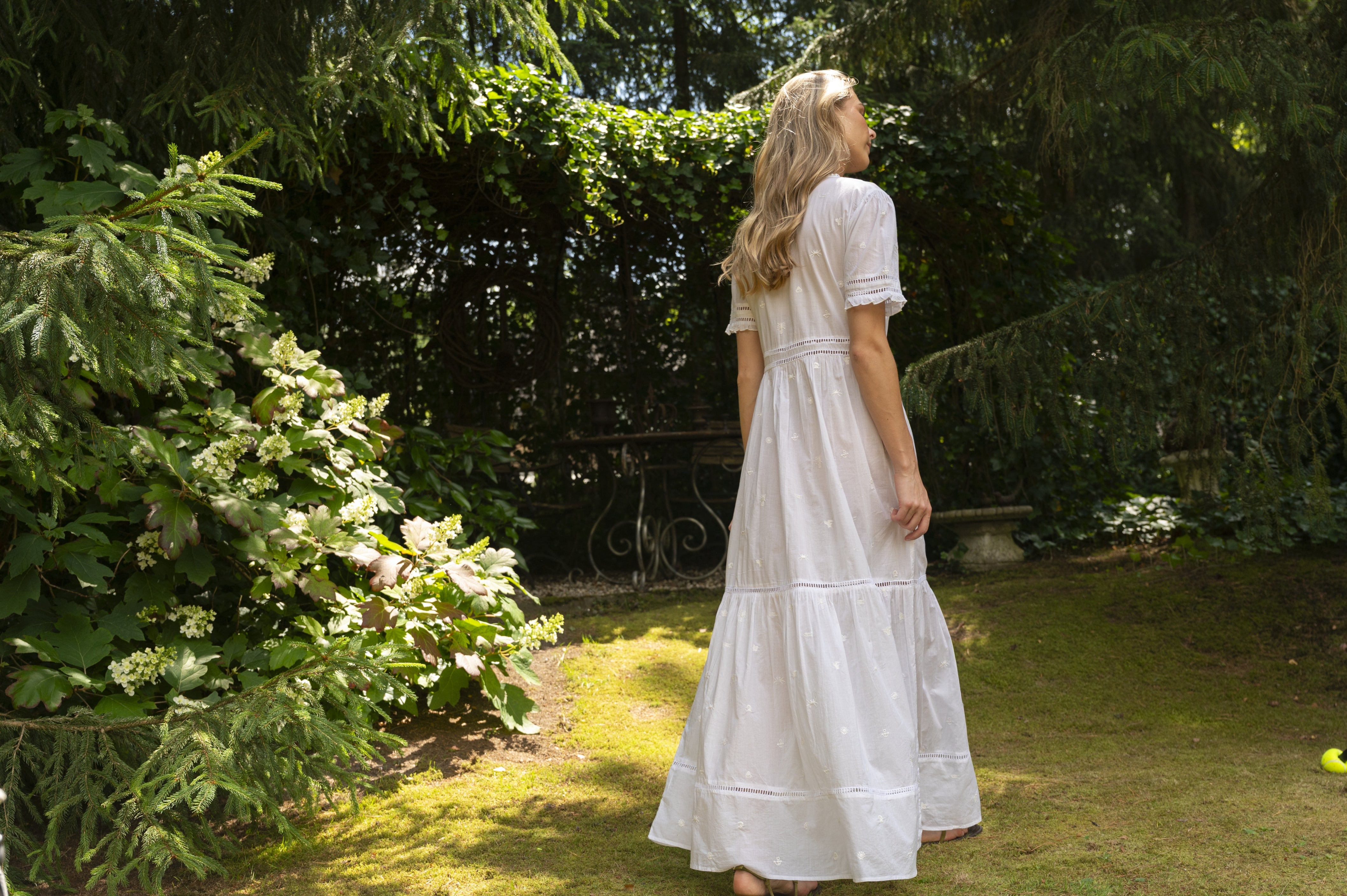 BRDR Day Ditsy Embroidery Dress Dress