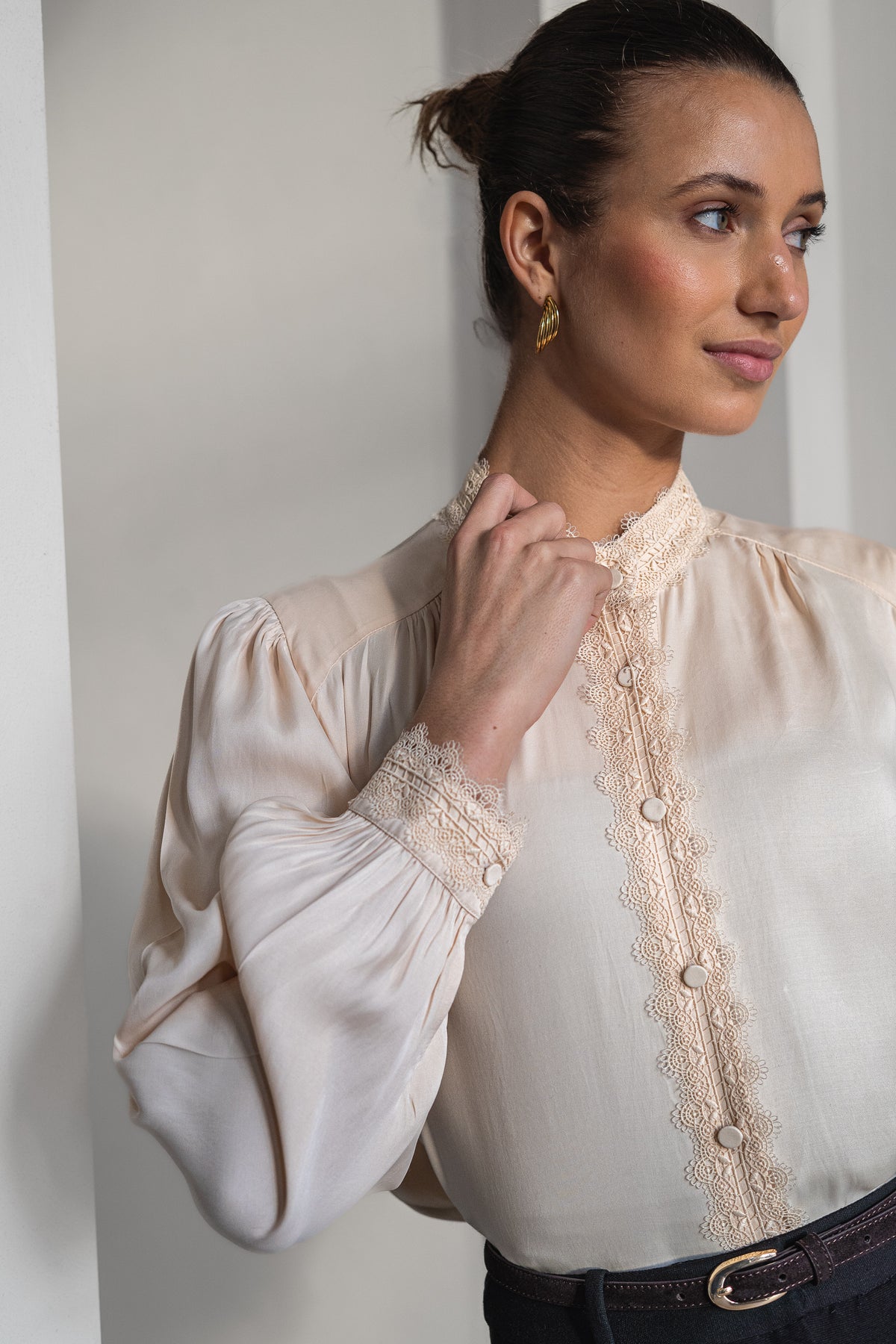BRDR Mariella Lace Blouse Blouse