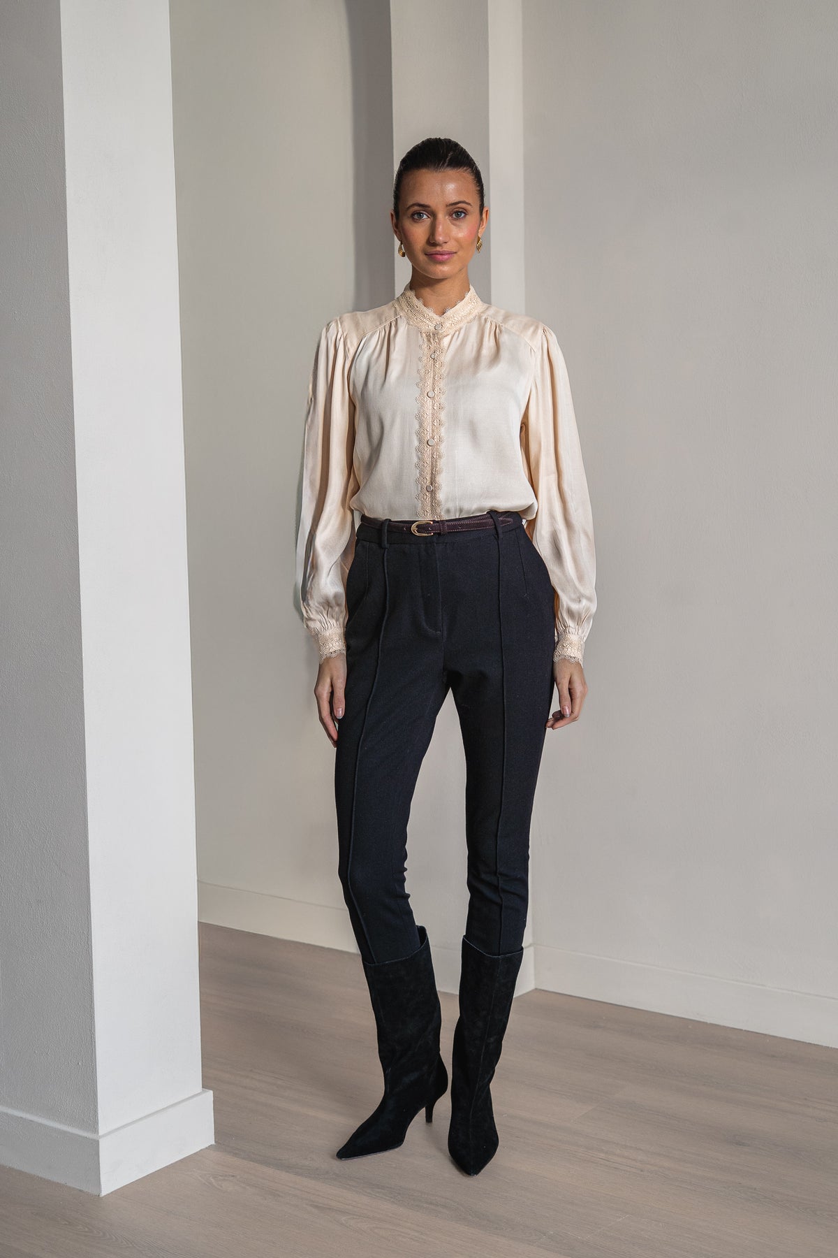 BRDR Mariella Lace Blouse Blouse
