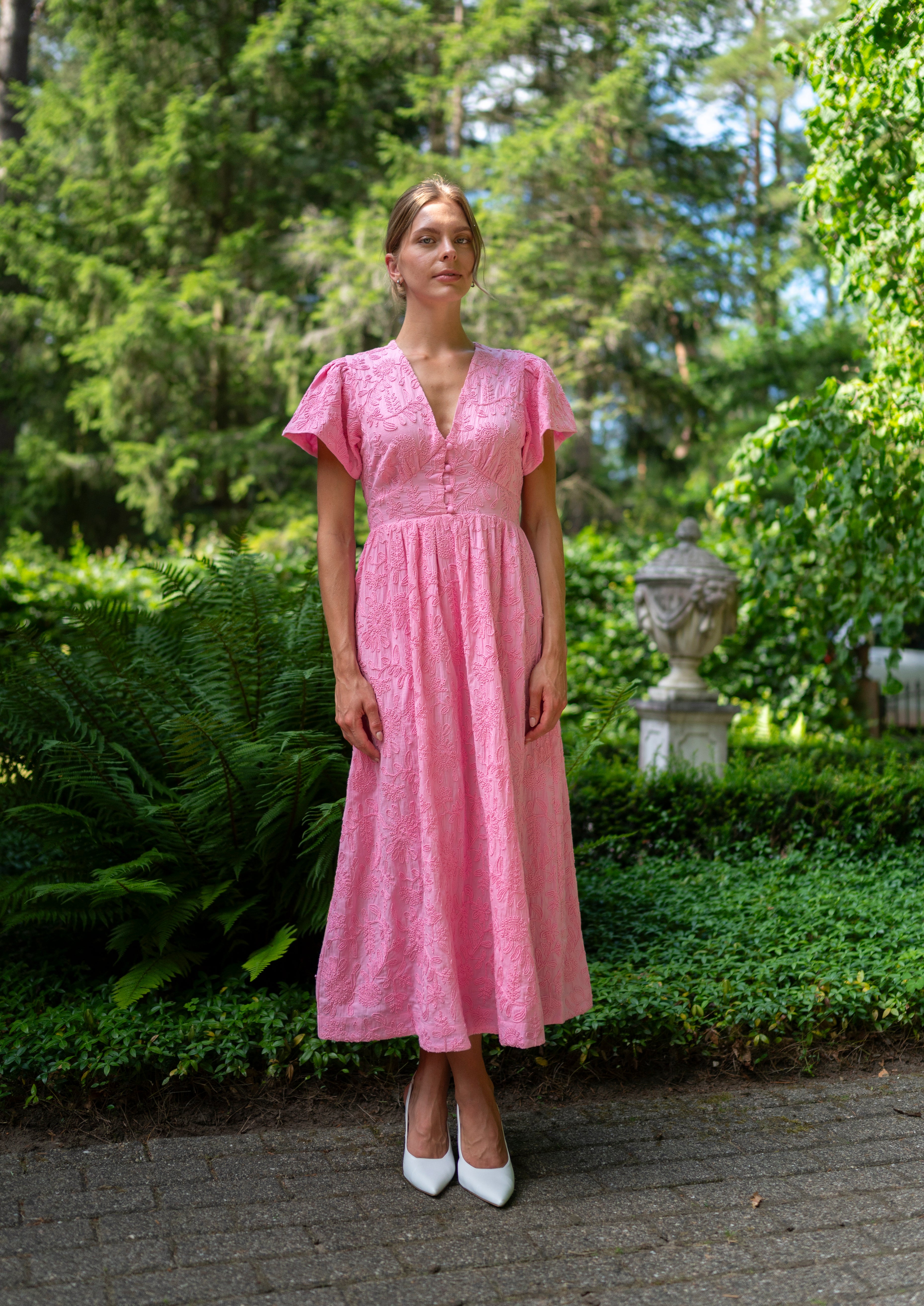 BRDR Marte Dori Embroidery Dress Dress