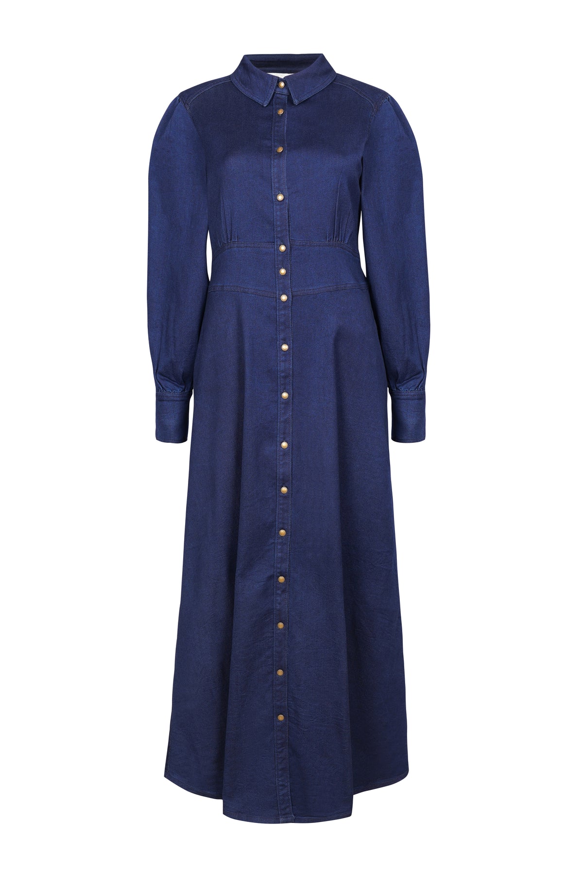 BRDR Row Denim Dress Dress