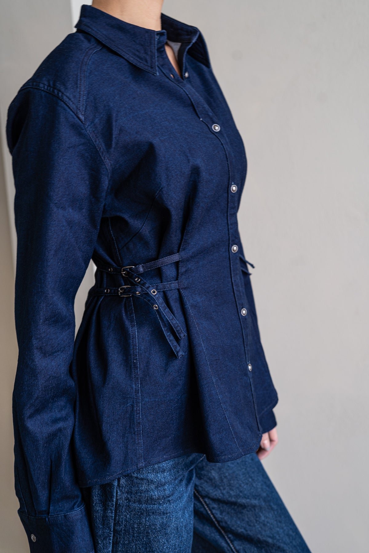 BRDR Row Denim Shirt Shirt