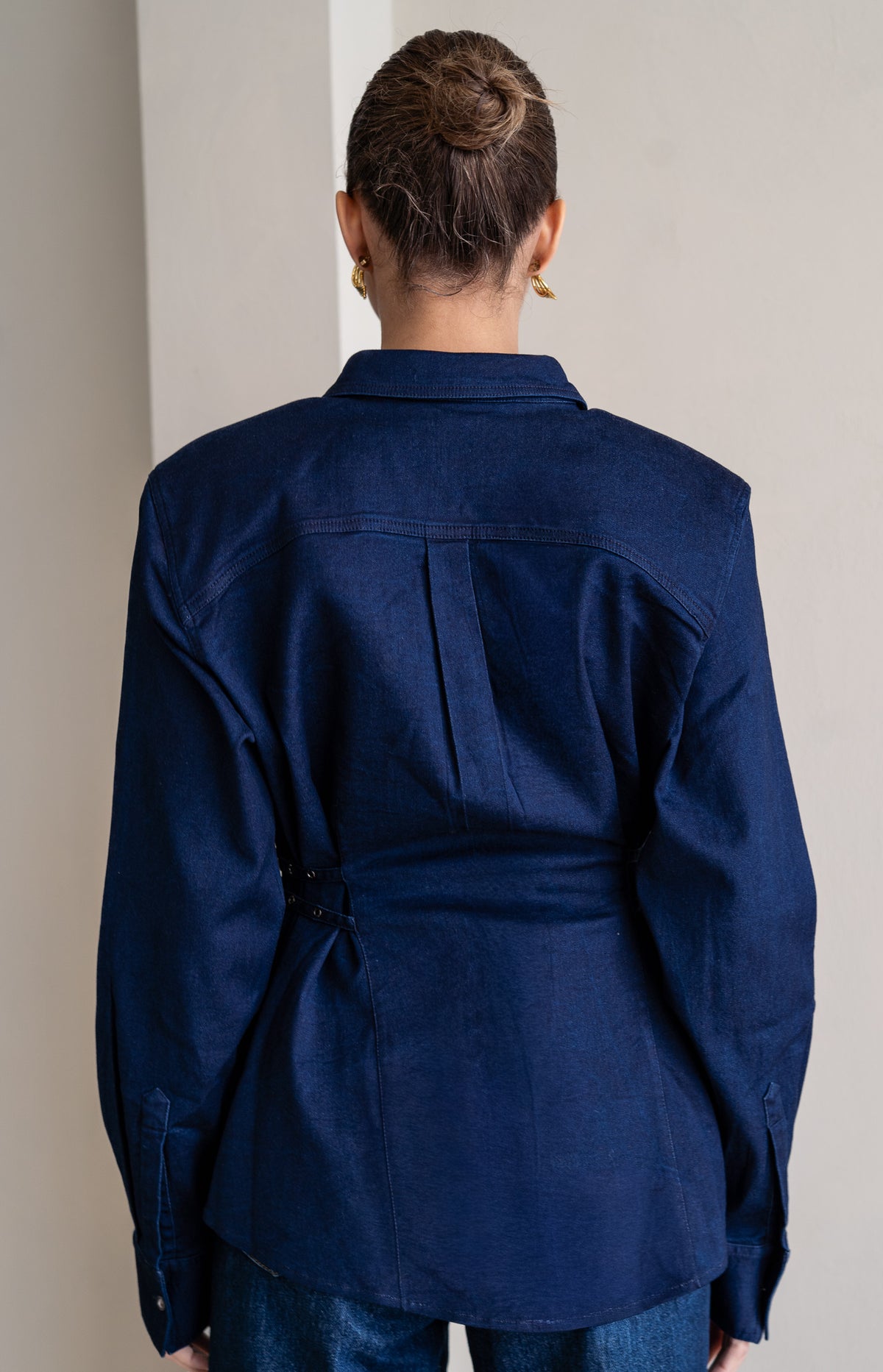 BRDR Row Denim Shirt Shirt