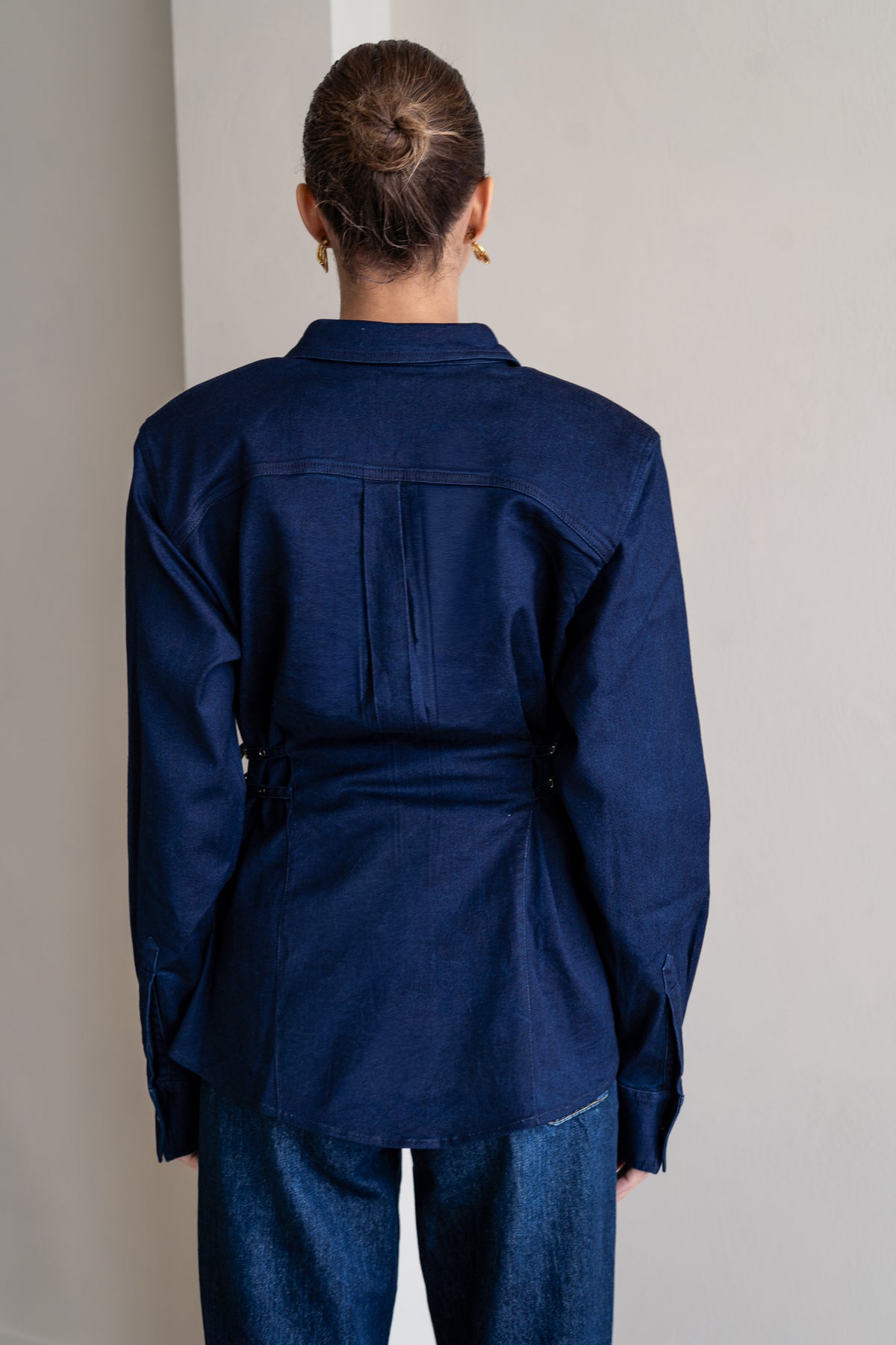 BRDR Row Denim Shirt Shirt