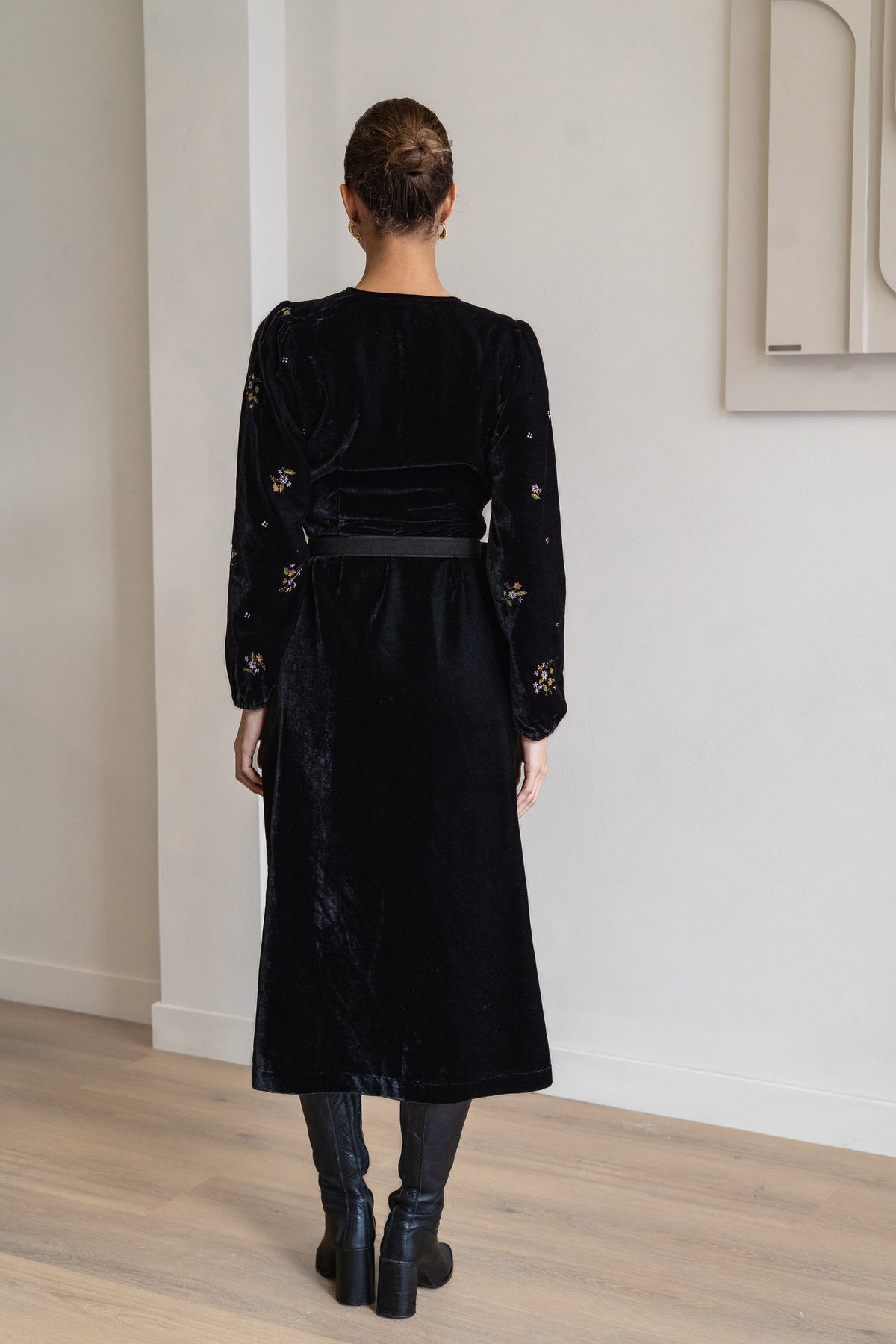 BRDR Velvatine Evening Dress Dress
