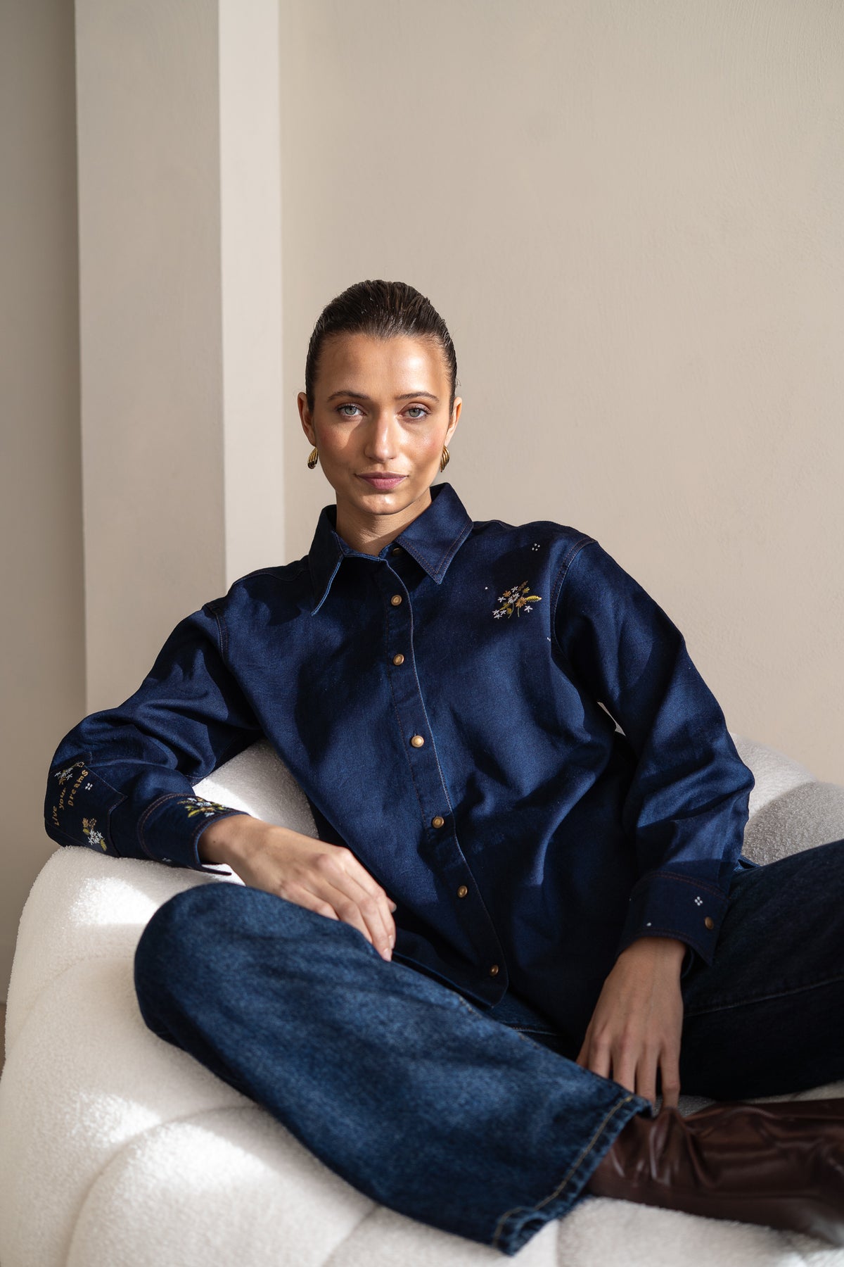 BRDR Vinea Denim Shirt Shirt