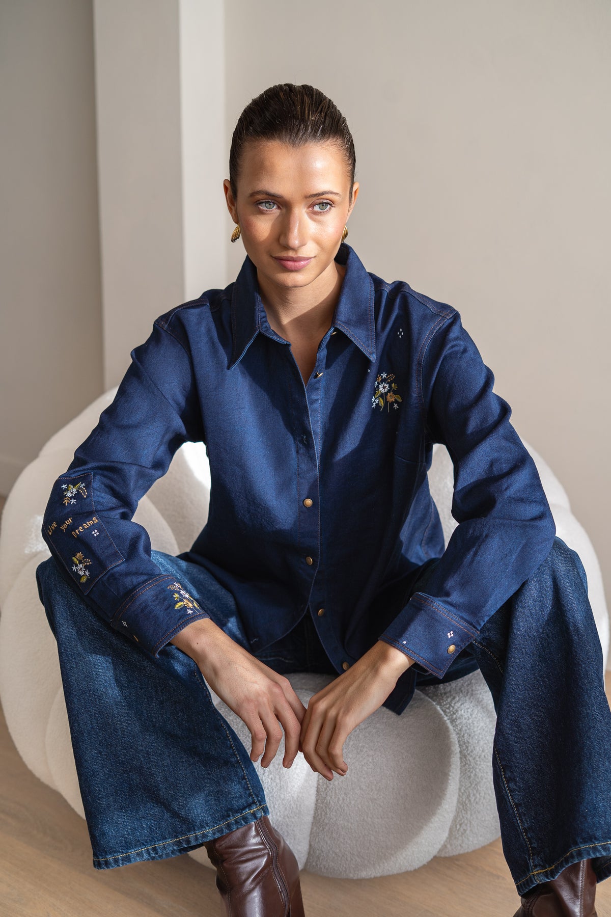 BRDR Vinea Denim Shirt Shirt