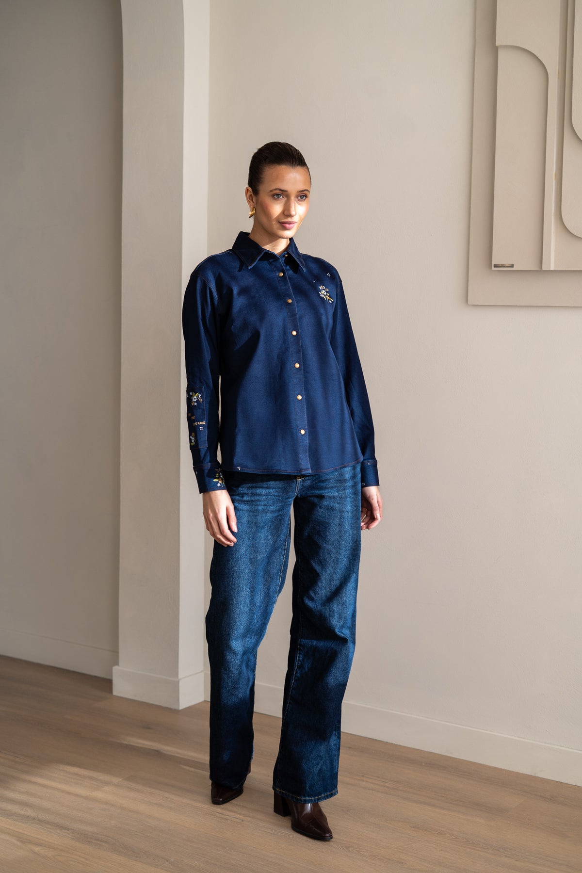 BRDR Vinea Denim Shirt Shirt